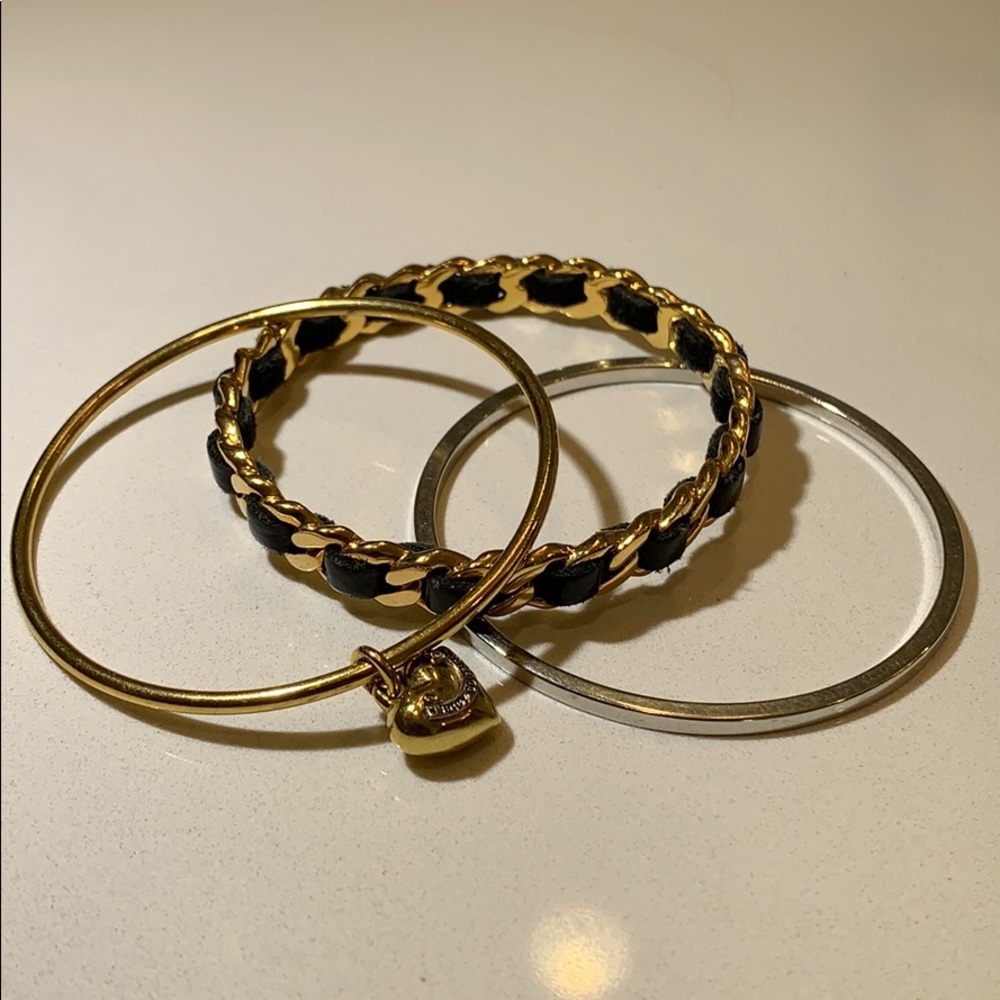 Juicy Couture 3 bracelet set